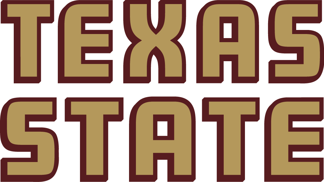 Texas State Bobcats 2003-Pres Wordmark Logo v2 diy DTF decal sticker